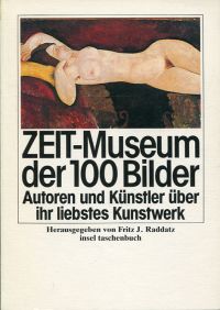 Raddatz, ZEIT-Museum der 100 Bilder. (Umschlag)