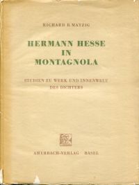 Matzig, Hermann Hesse in Montagnola. (Umschlag)