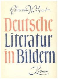 Wilpert, Deutsche Literatur in Bildern. (Umschlag)