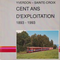 Hadorn, Chemin de fer Yverdon - Sainte-Croix. (Umschlag)