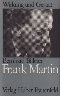Billeter, Frank Martin. (Umschlag)