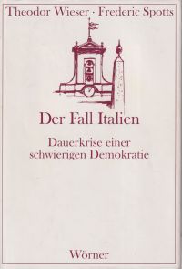 Wieser, Der Fall Italien. (Umschlag)