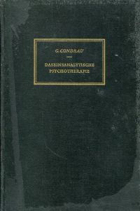 Condrau, Daseinsanalytische Psychotherapie. (Umschlag)