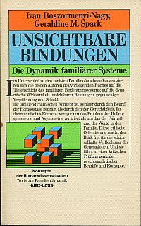 Boszormenyi-Nagy, Unsichtbare Bindungen. (Umschlag)