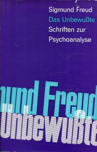 Freud, Das Unbewusste. (Umschlag)
