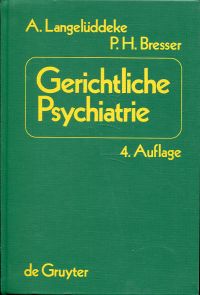 Langelüddeke, Gerichtliche Psychiatrie. (Umschlag)