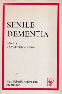 Senile dementia. (Umschlag)