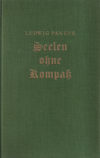 Paneth, Seelen ohne Kompaß. (Umschlag)