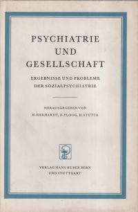 Ehrhardt, Psychiatrie und Gesellschaft. (Umschlag)