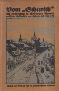 Eckerlein, Vom "Schursch" die Gadichtla in Coborger Sproch. (Umschlag)