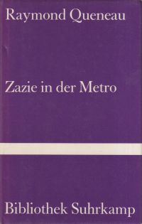 Queneau, Zazie in der Metro (Umschlag)