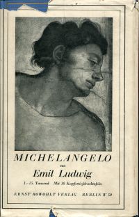 Lucka, Michelangelo. (Umschlag)