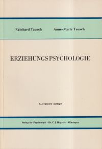 Tausch, Erziehungspsychologie. (Umschlag)