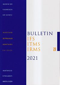 Bulletin IFS, ITMS, IRMS / IFS, Inventar der Fundmünzen der Schweiz, 28 (2021) (Umschlag)