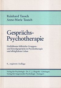 Tausch, Gesprächspsychotherapie. (Umschlag)