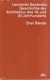 Benevolo, Geschichte der Architektur des 19. und 20. Jahrhunderts. (Umschlag)