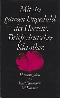 Fassmann, Mit der ganzen Ungeduld des Herzens. (Umschlag)