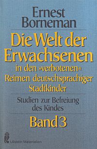 Borneman, Die Welt der Erwachsenen in den verbotenen Reimen deutschsprachiger St (Umschlag)