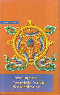 Gonsar: Essentielle Punkte der Meditation. (Umschlag)