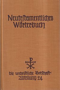 Luther, Neutestamentliches Wörterbuch. (Umschlag)