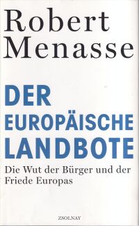 Menasse, Der Europäische Landbote. (Umschlag)