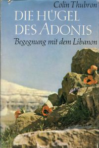 Thubron, Die Hügel des Adonis. (Umschlag)