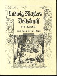 Budde, Ludwig Richters Volkskunst. (Umschlag)