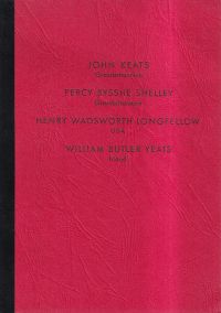 Herrmann, John Keats (Grossbritannien) - Percy Bysshe Shelley (Grossbrittanien) (Umschlag)