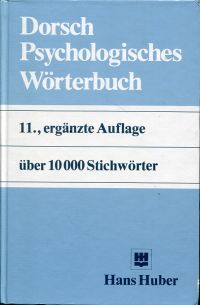 Dorsch, Psychologisches Wörterbuch (Umschlag)