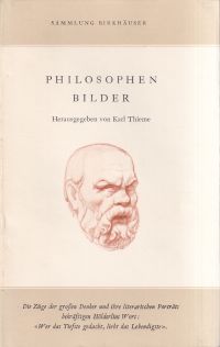 Thieme, Philosophenbilder. (Umschlag)